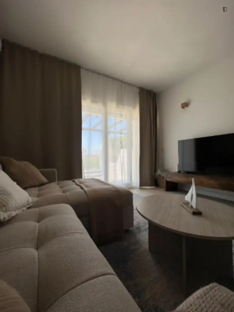 Sala d'estar de Casa o xalet de lloguer en Mijas amb Aire condicionat, Calefacció i Moblat