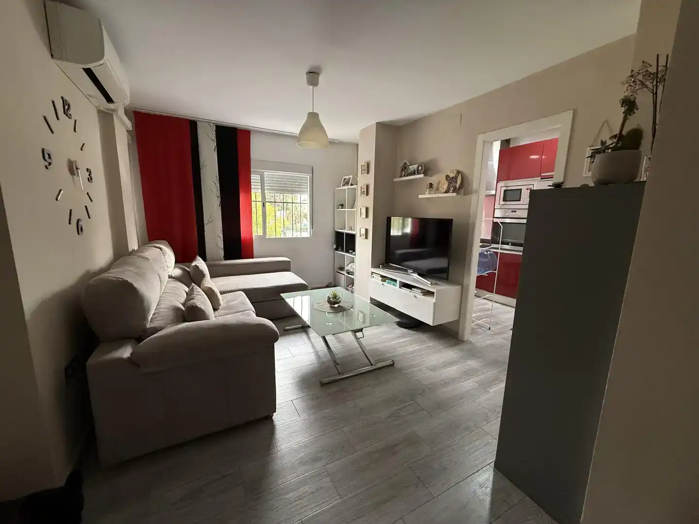 Sala de estar de Piso en venta en Málaga con Aire acondicionado