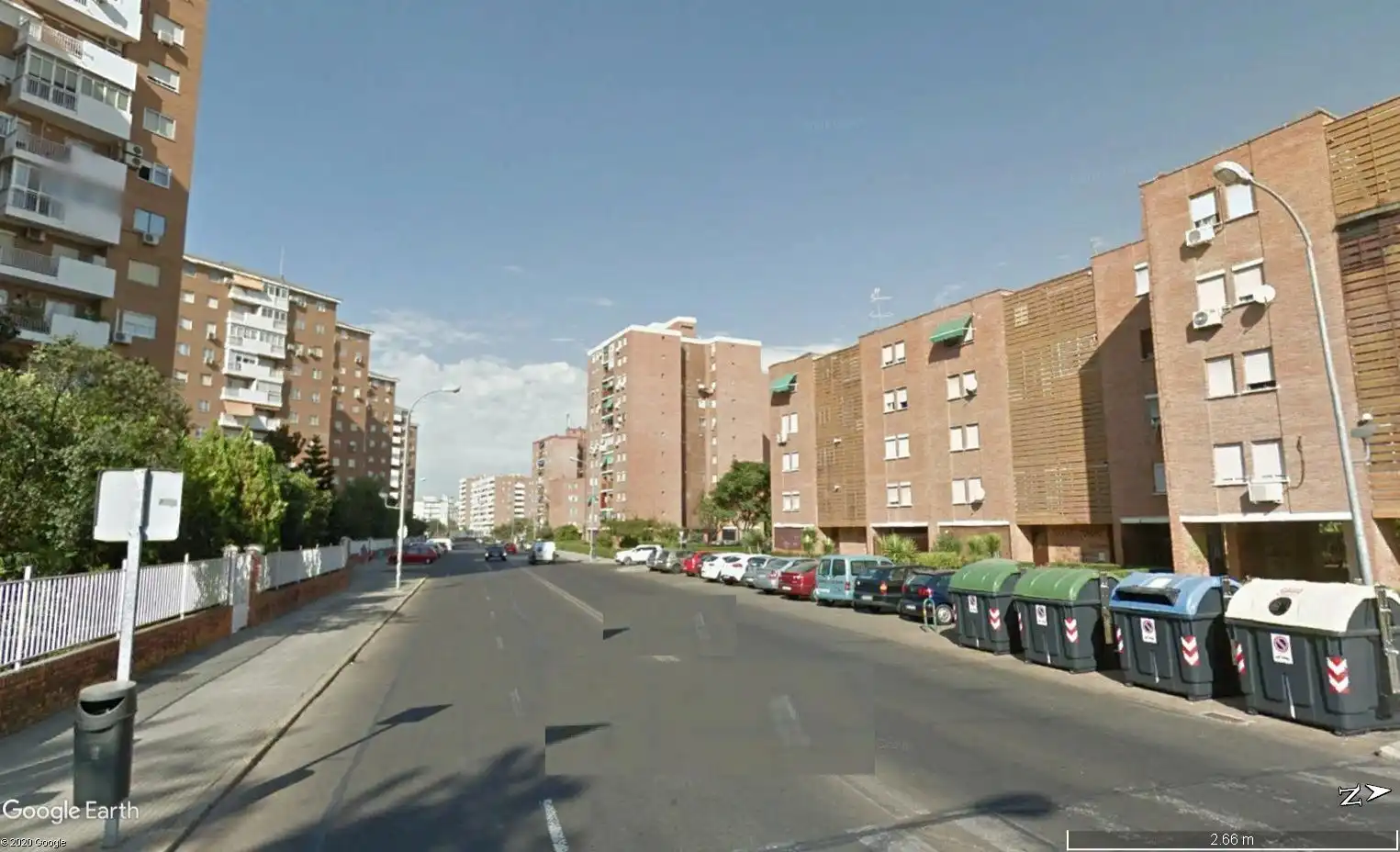 Vista exterior de Piso de alquiler en Badajoz