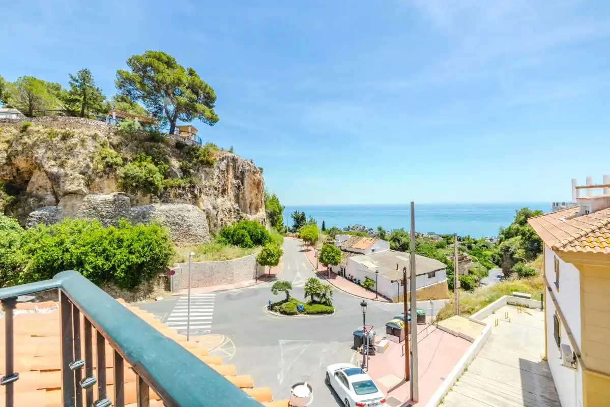 Vista exterior de Pis en venda en Benalmádena amb Aire condicionat, Calefacció i Terrassa
