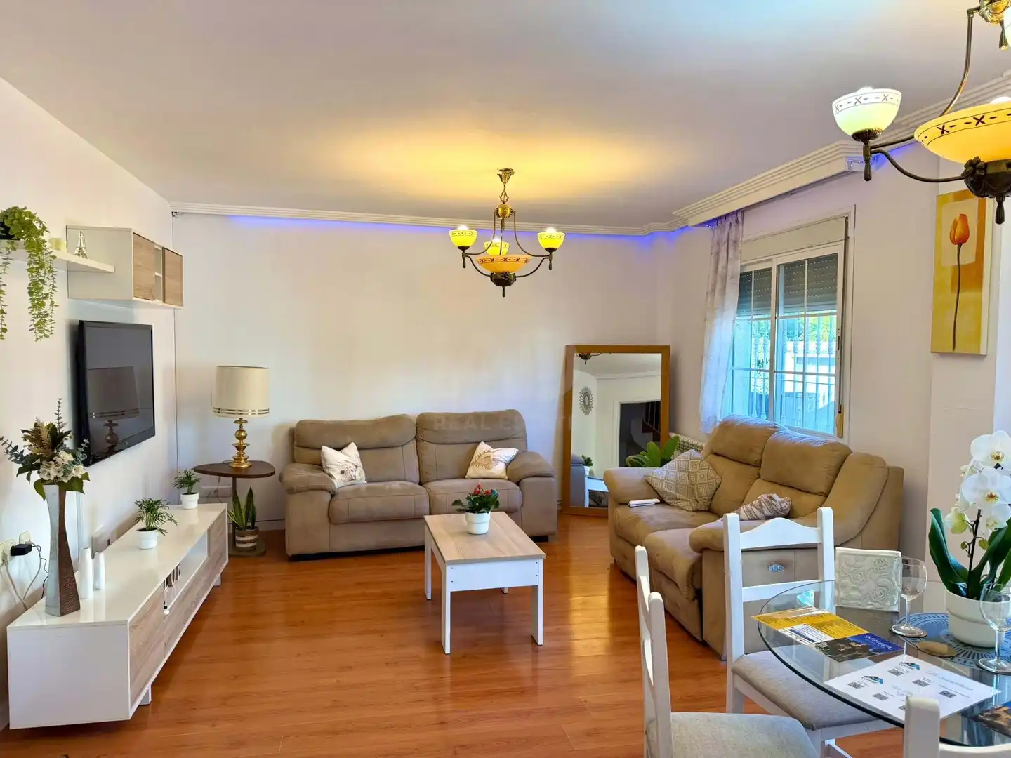 Sala d'estar de Casa o xalet en venda en Málaga Capital amb Aire condicionat i Calefacció