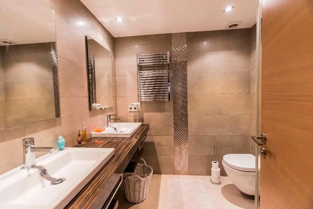 Bany de Apartament en venda en Eivissa amb Aire condicionat, Calefacció i Jardí privat