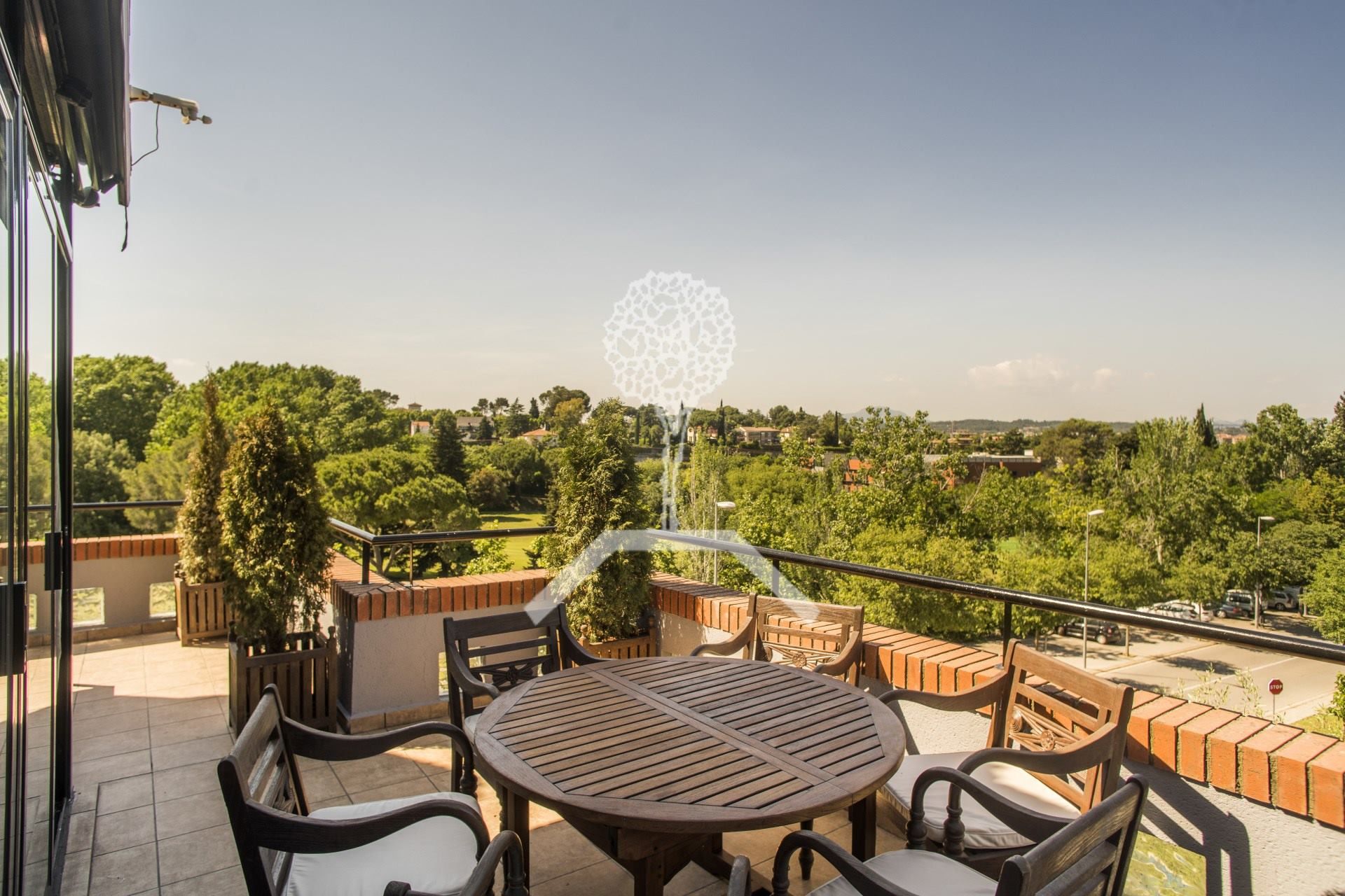 Terrace of Attic to rent in Sant Cugat del Vallès  with Air Conditioner, Heating and Terrace