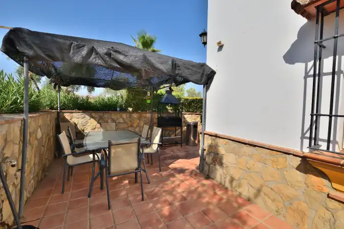 Terraza de Finca rústica en venta en Arriate con Jardín privado, Terraza y Piscina