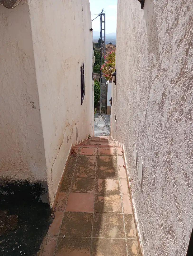 Vista exterior de Casa o xalet de lloguer en Cortes de Baza amb Moblat, Es permeten mascotes i Piscina comunitària