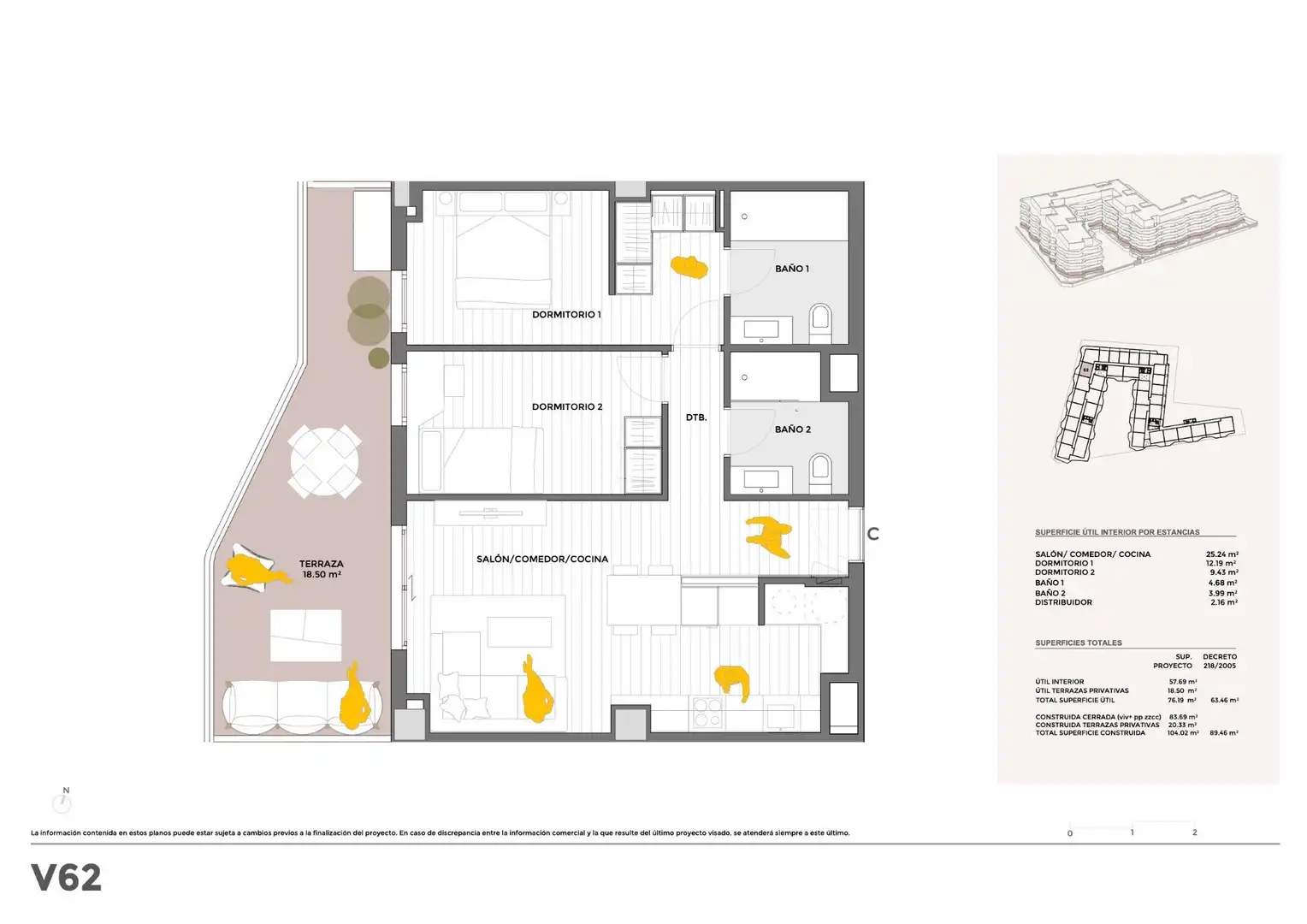 Appartement compact avec terrasse à vendre à Las Lagunas, imagen 40