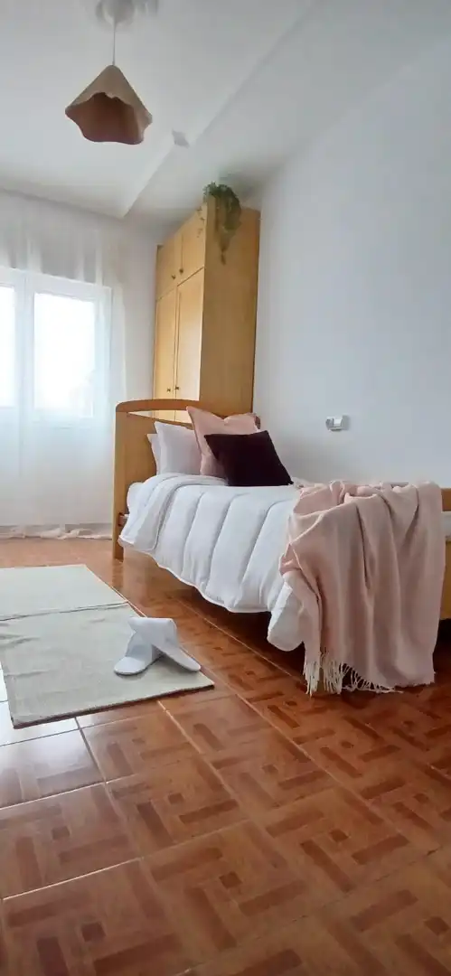 Bedroom of Flat for rent in Corvera de Asturias  with Heating, Furnished and Oven