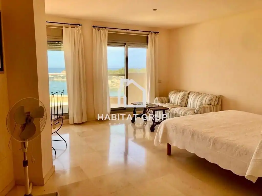 Bedroom of Attic for rent in Sant Antoni de Portmany  with Air Conditioner, Heating and Terrace
