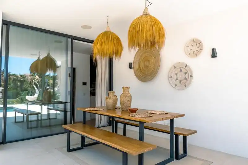Terrace of Houses for rent in Estepona  with Air Conditioner, Heating and Private garden