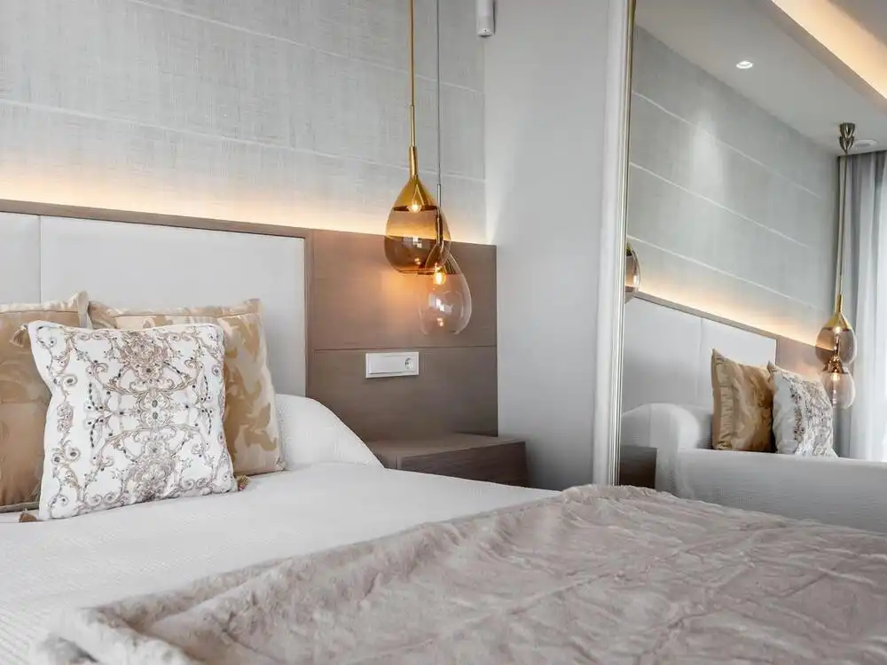 Bedroom of Houses for sale in Estepona  with Air Conditioner, Private garden and Terrace