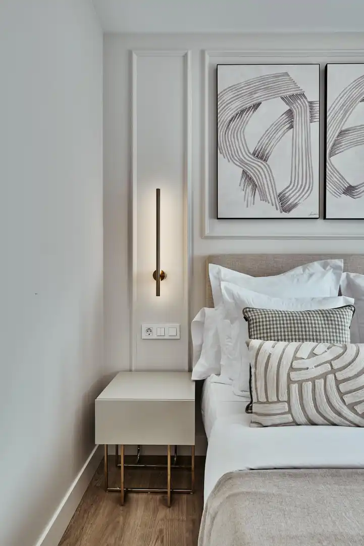 Dormitori de Apartament en venda en Madrid amb Calefacció, Terrassa i Moblat