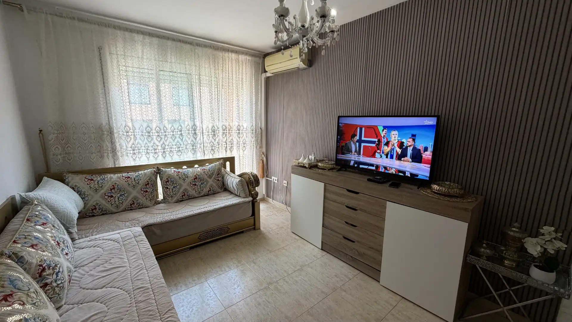 Living room of Flat for sale in Torredembarra  with Oven, Washing machine and Microwave