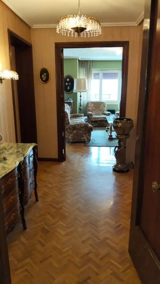 Sala de estar de Piso en venta en Teruel con Calefacción, Parquet y Amueblado