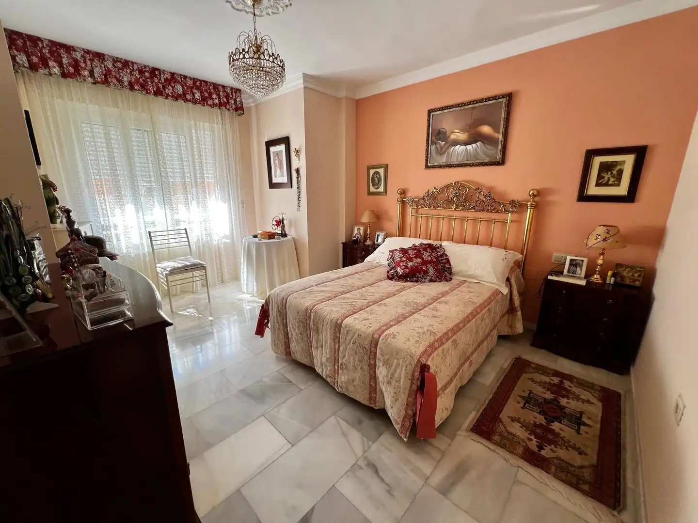 Bedroom of Flat for sale in Málaga  with Air Conditioner and Terrace