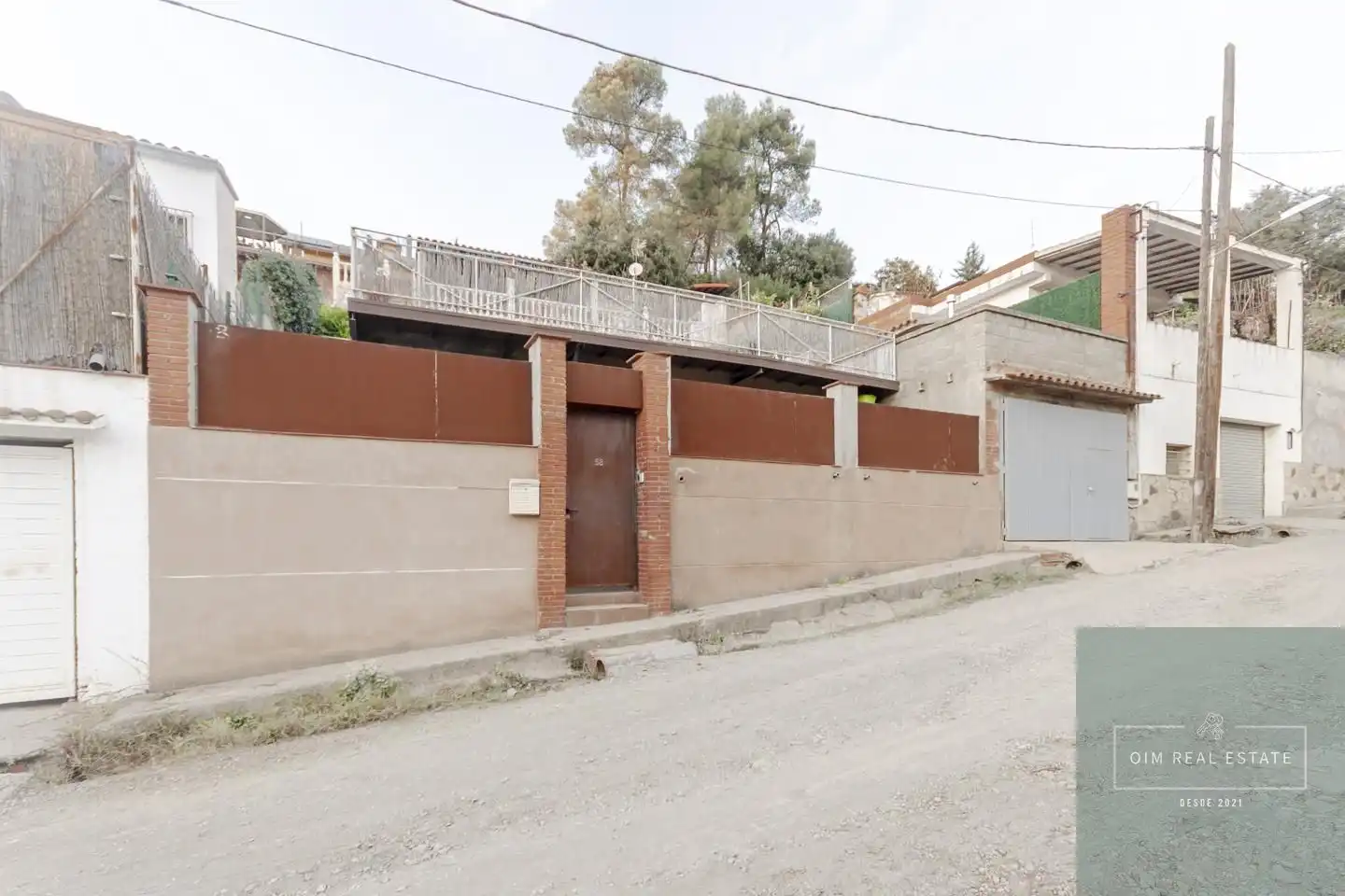 Vista exterior de Casa o chalet en venta en Molins de Rei con Jardín privado, Terraza y Piscina