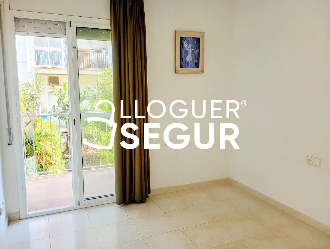 Dormitori de Pis de lloguer en Sitges amb Terrassa