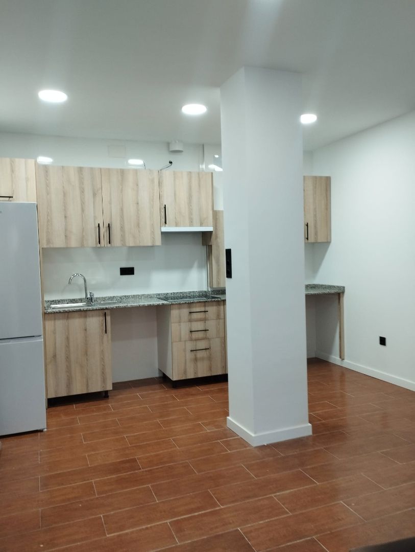 Kitchen of Apartment to rent in Málaga Capital  with Air Conditioner and Washing machine