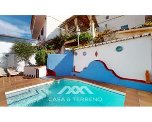 Exterior view of Single-family semi-detached for sale in Comares  with Terrace and Swimming Pool