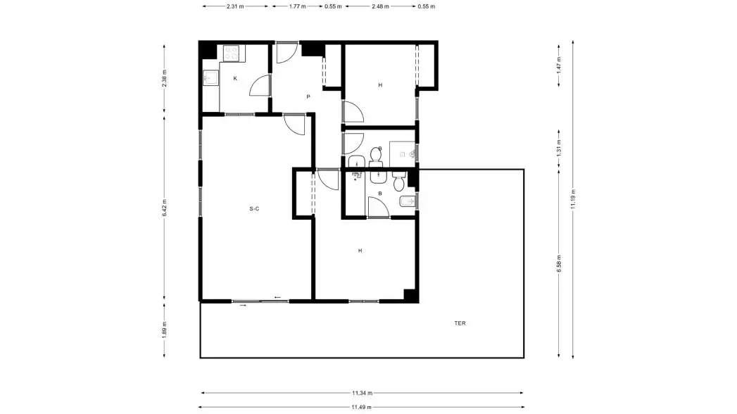 Appartement avec piscine à vendre à Urb Cerros del Águila - Ed Montebajo -, imagen 29