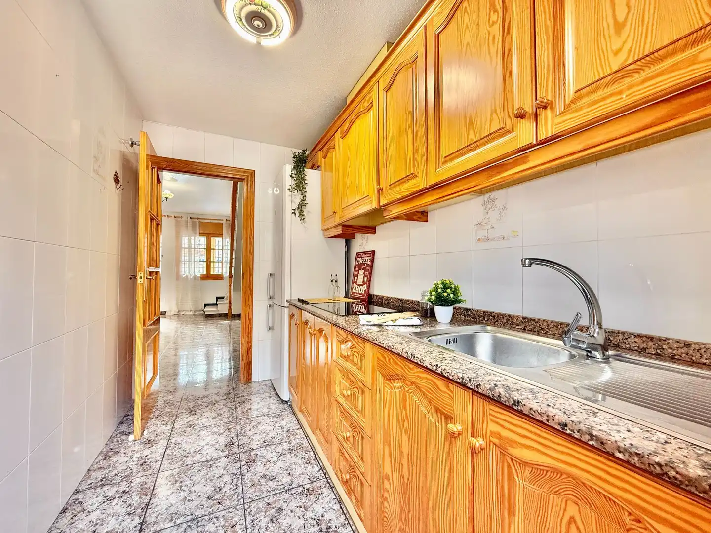 Cocina de Dúplex en venta en San Javier con Aire acondicionado, Jardín privado y Trastero