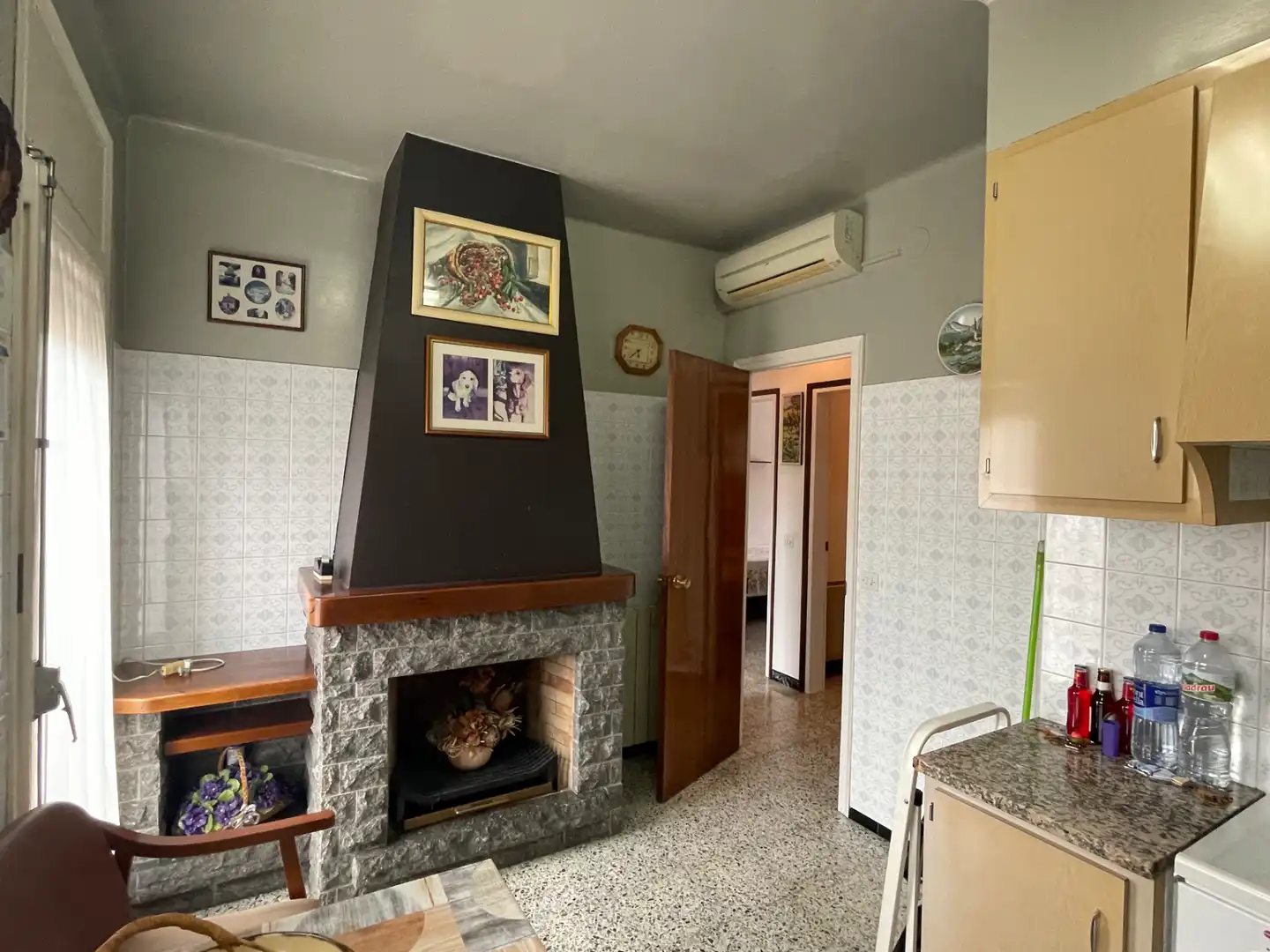 Cocina de Casa o chalet en venta en Olot con Aire acondicionado, Calefacción y Jardín privado