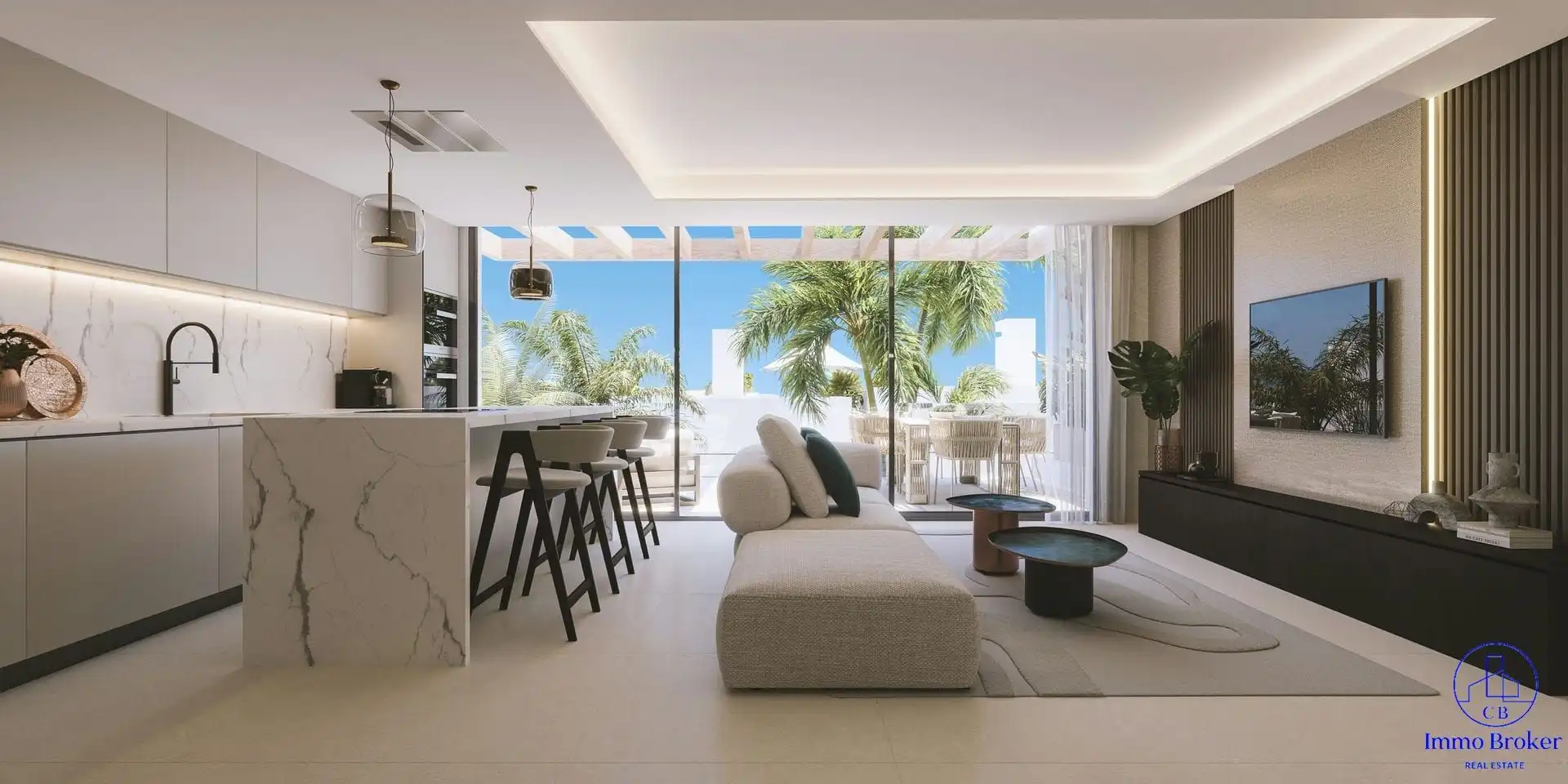 Maison mitoyenne avec piscine à vendre à La Cala Golf - Lagar Martell
