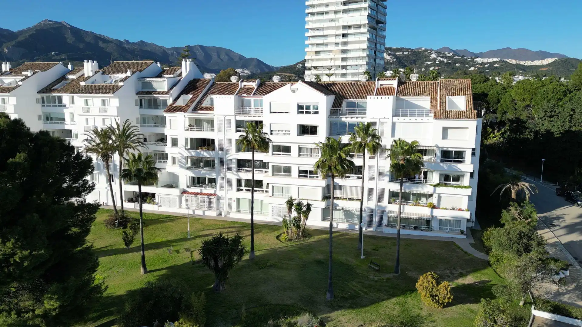 Exterior view of Apartments for rent in Marbella  with Air Conditioner, Heating and Furnished