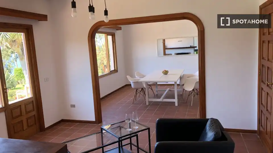 Dining room of Apartments for share in Tacoronte  with Air Conditioner, Terrace and Furnished