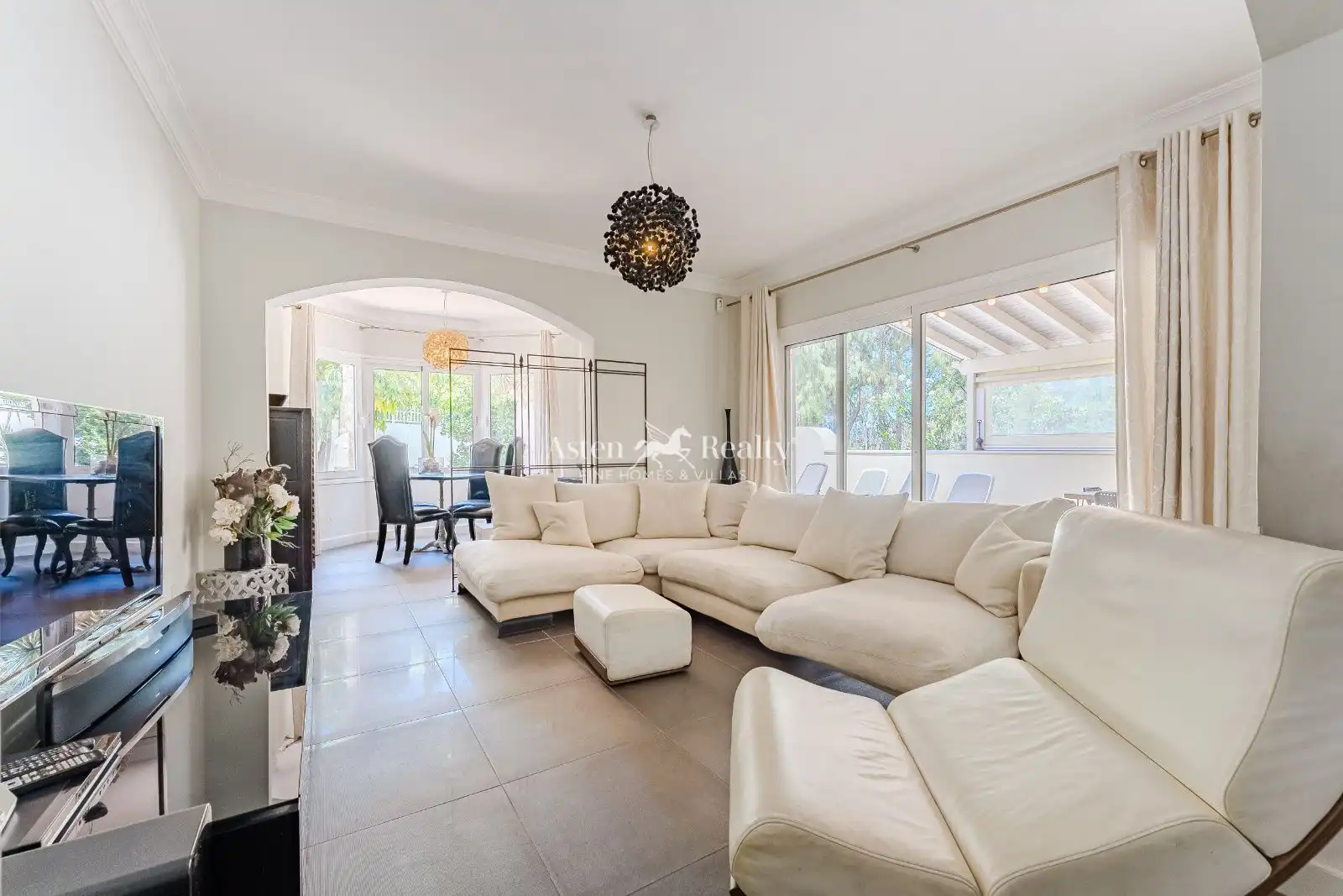 Sala de estar de Casa o chalet en venta en Arona con Jardín privado, Terraza y Trastero