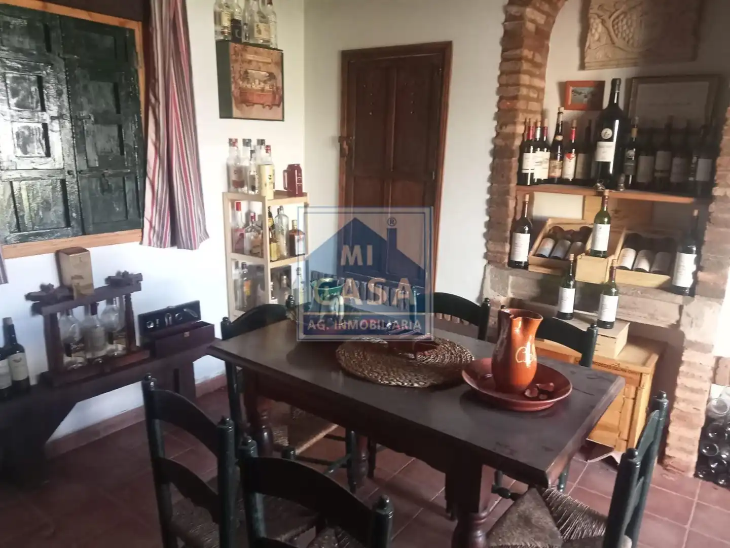 Cocina de Finca rústica en venta en Oliva de Mérida con Aire acondicionado, Calefacción y Terraza