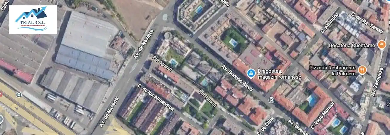 Vista exterior de Piso en venta en Utebo