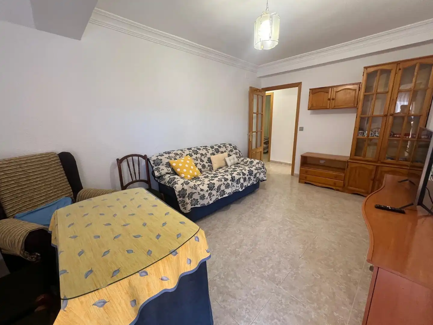 Bedroom of Flat for rent in Plasencia  with Air Conditioner, Terrace and Furnished