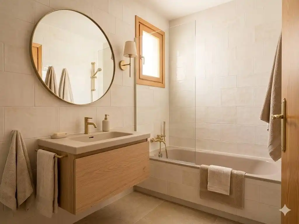 Bathroom of Flat for sale in Águilas  with Furnished and Balcony