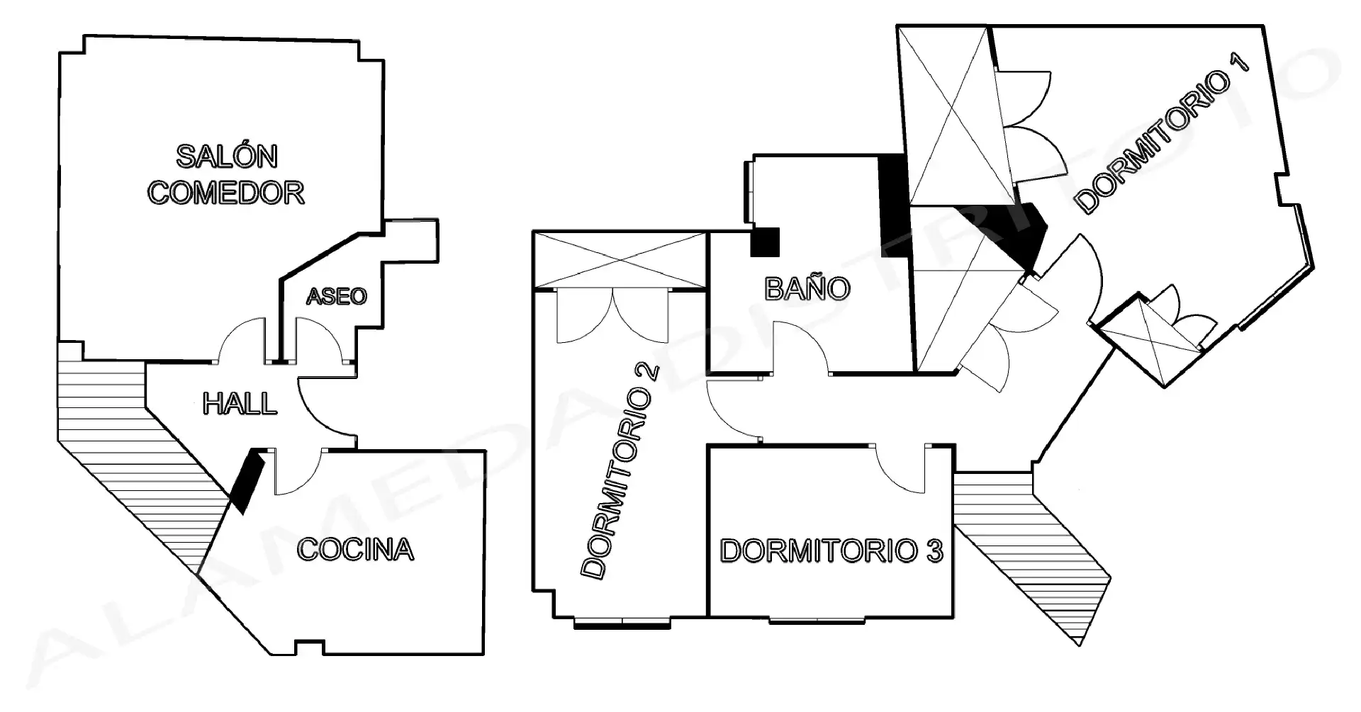 Dúplex de lloguer en Valencia amb Aire condicionat, Calefacció i Parquet