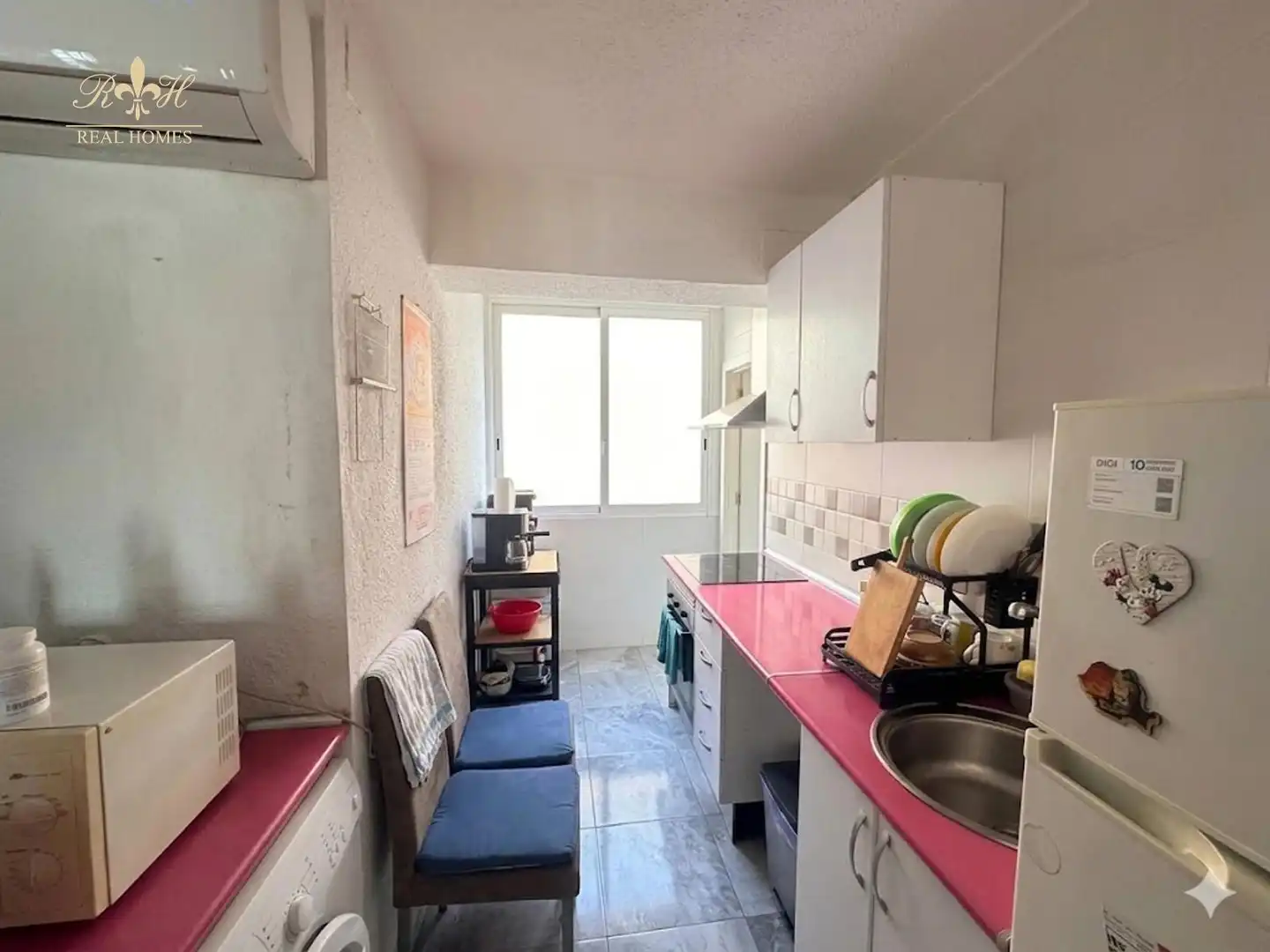 Kitchen of Flat for sale in Benidorm  with Air Conditioner