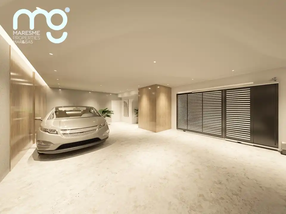 Parking of Detached homes for sale in El Masnou  with Air Conditioner, Heating and Private garden