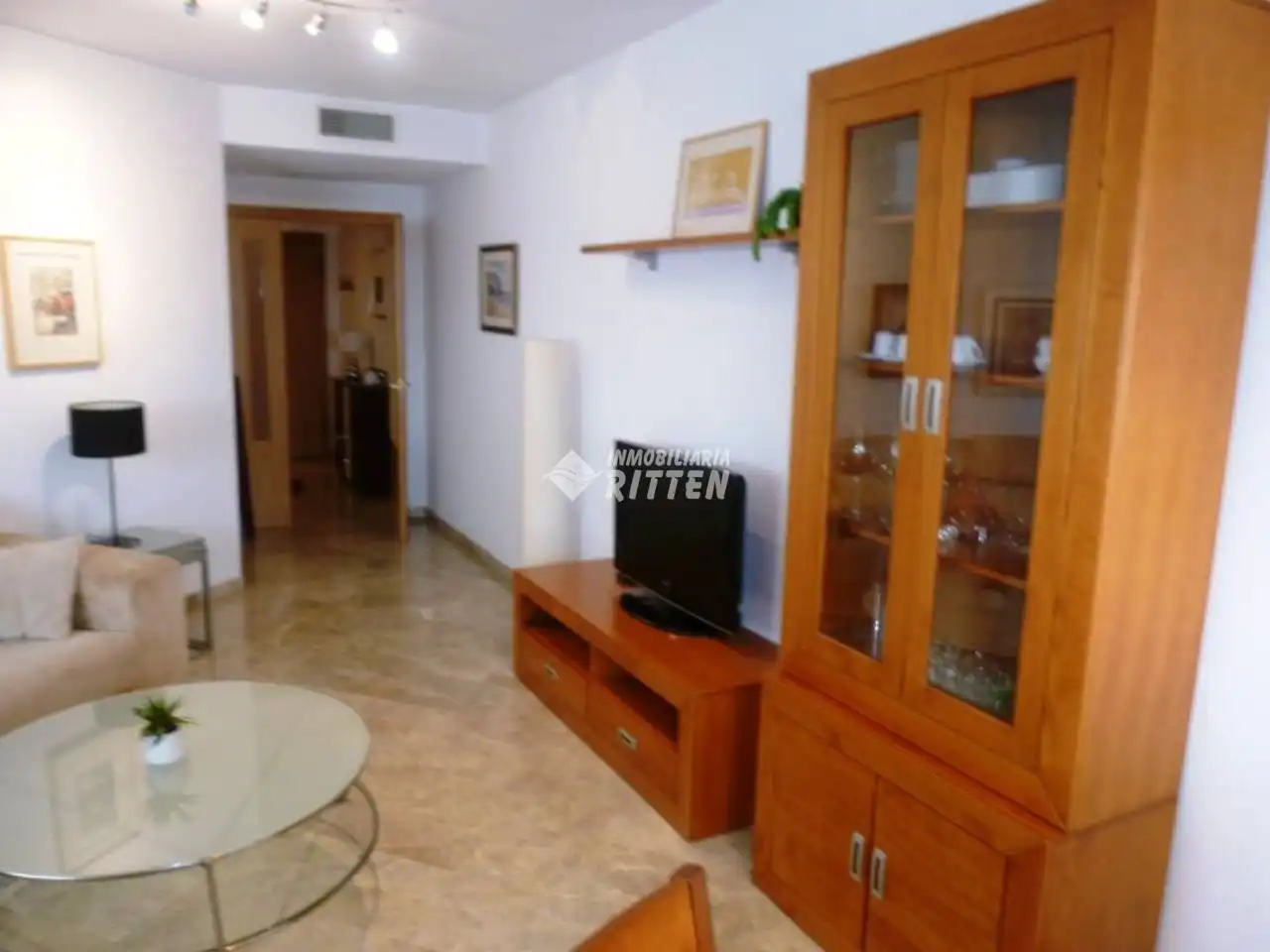 Sala de estar de Piso de alquiler en Cartagena con Aire acondicionado, Calefacción y Terraza