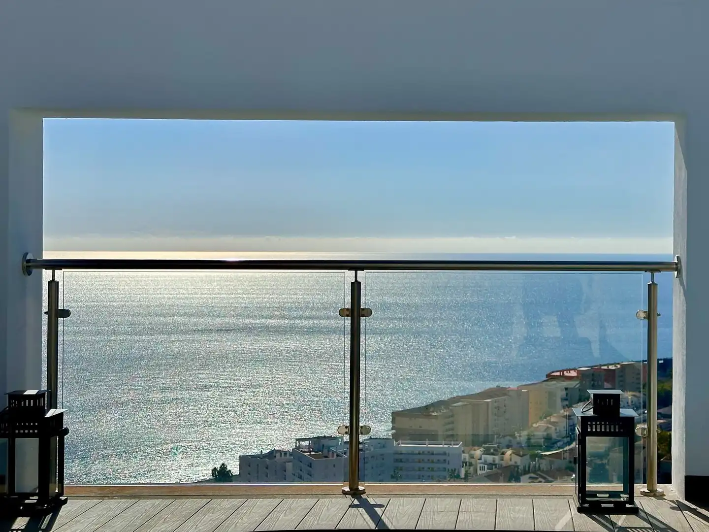 Terrasse von Dachboden zum Verkauf in Almuñécar mit Klimaanlage, Terrasse und Schwimmbad
