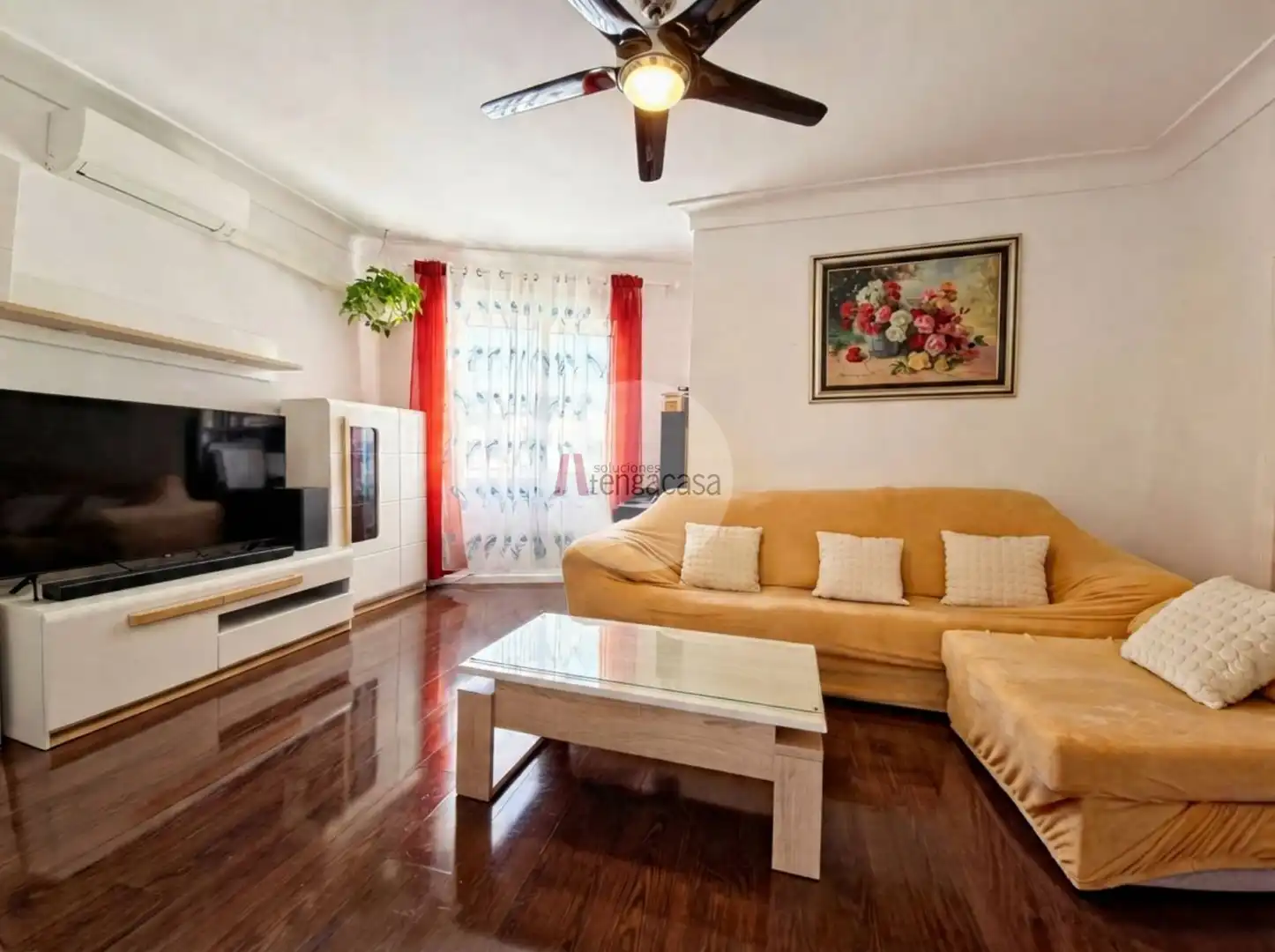 Sala de estar de Piso en venta en Madrid con Aire acondicionado, Calefacción y Parquet