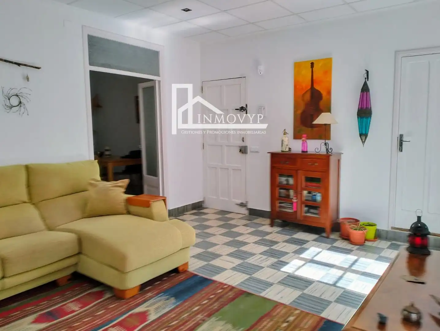 Sala de estar de Piso en venta en Inca con Aire acondicionado, Terraza y Amueblado