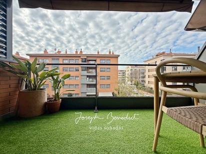 Terrace of Flat for sale in Castelldefels  with Air Conditioner, Heating and Parquet flooring