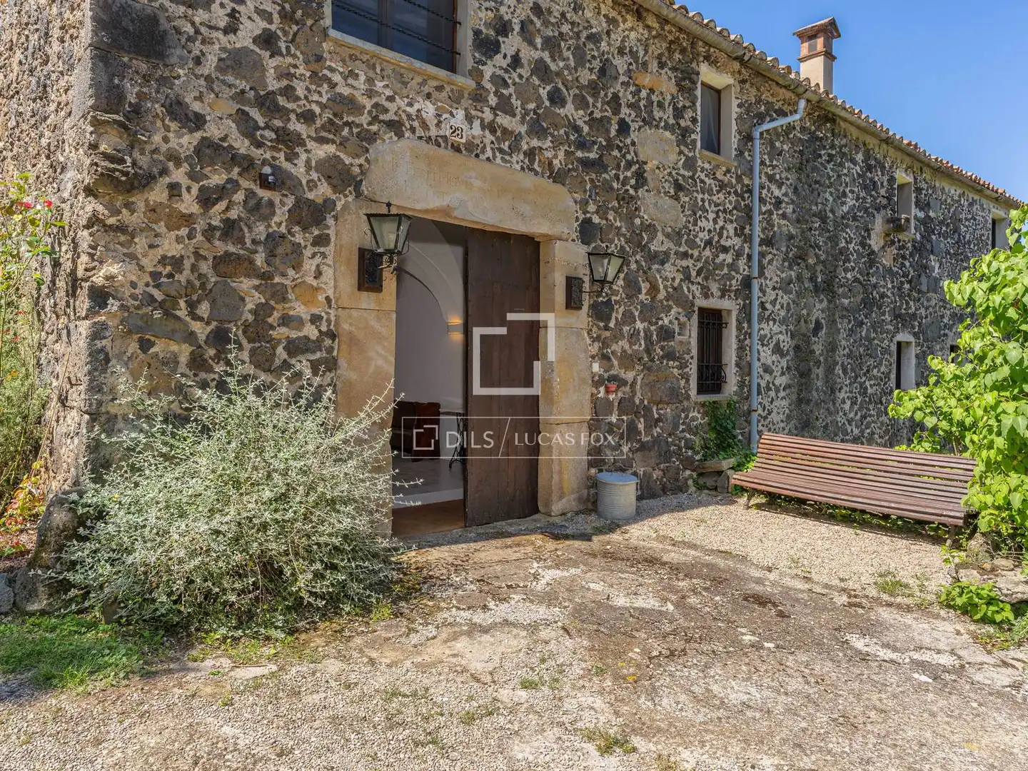 Vista exterior de Finca rústica en venda en Vilademuls amb Aire condicionat, Jardí privat i Traster