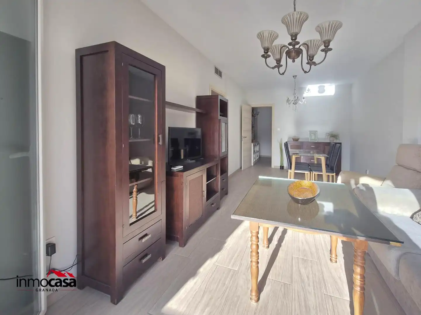 Sala de estar de Piso en venta en Granada con Aire acondicionado, Calefacción y Terraza