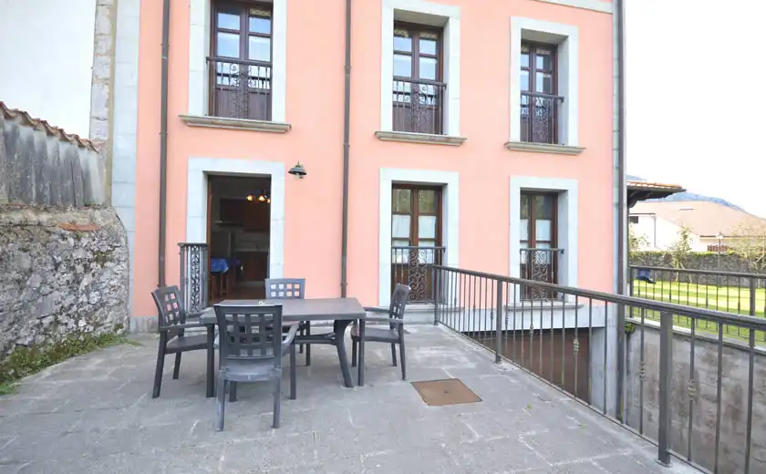 Terraza de Apartamento de alquiler en Llanes con Calefacción, Terraza y Amueblado