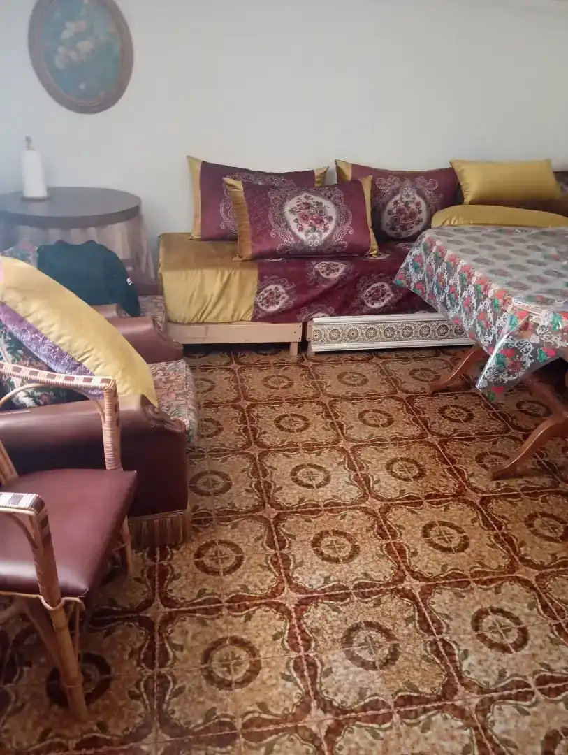 Sala de estar de Casa adosada en venta en Monteagudo