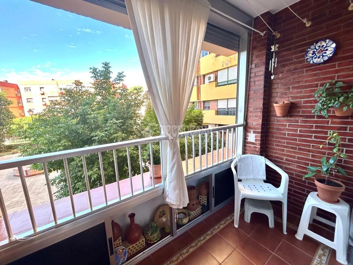 Balcony of Flat for sale in  Sevilla Capital  with Terrace