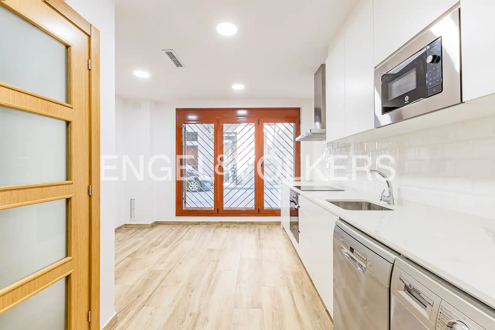 Cocina de Piso en venta en Barcelona con Aire acondicionado, Calefacción y Terraza