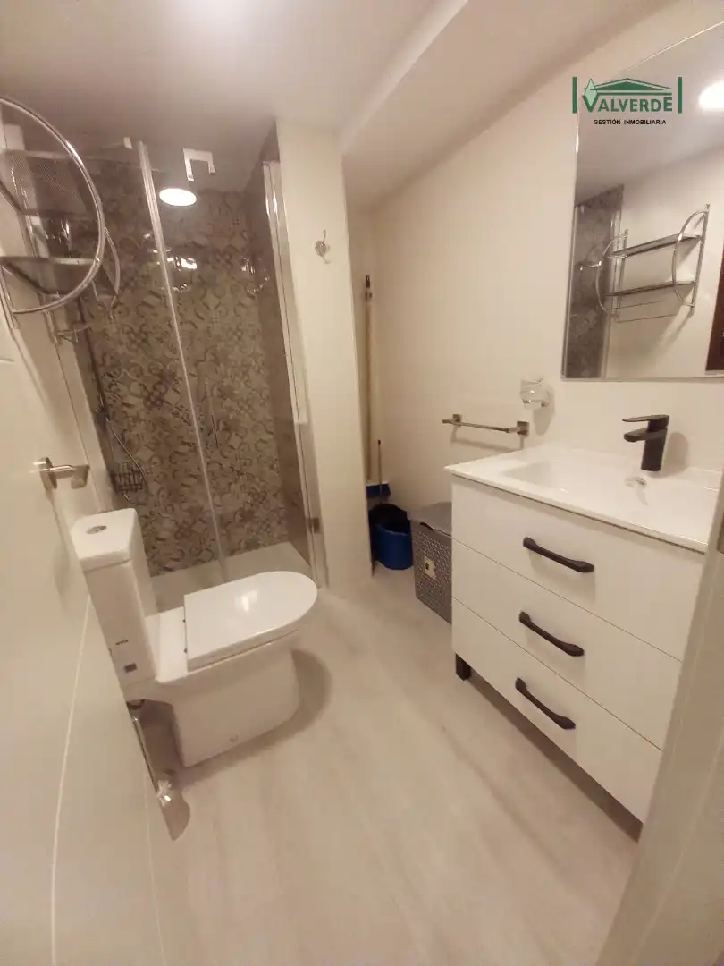 Baño de Estudio de alquiler en Granada con Aire acondicionado, Calefacción y Amueblado
