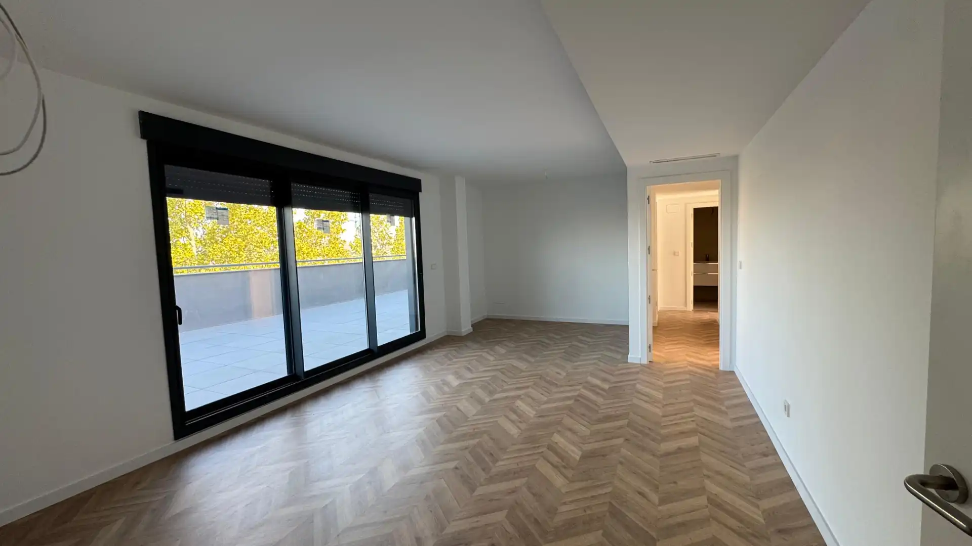 Sala d'estar de Àtic en venda en Murcia amb Aire condicionat, Calefacció i Jardí privat