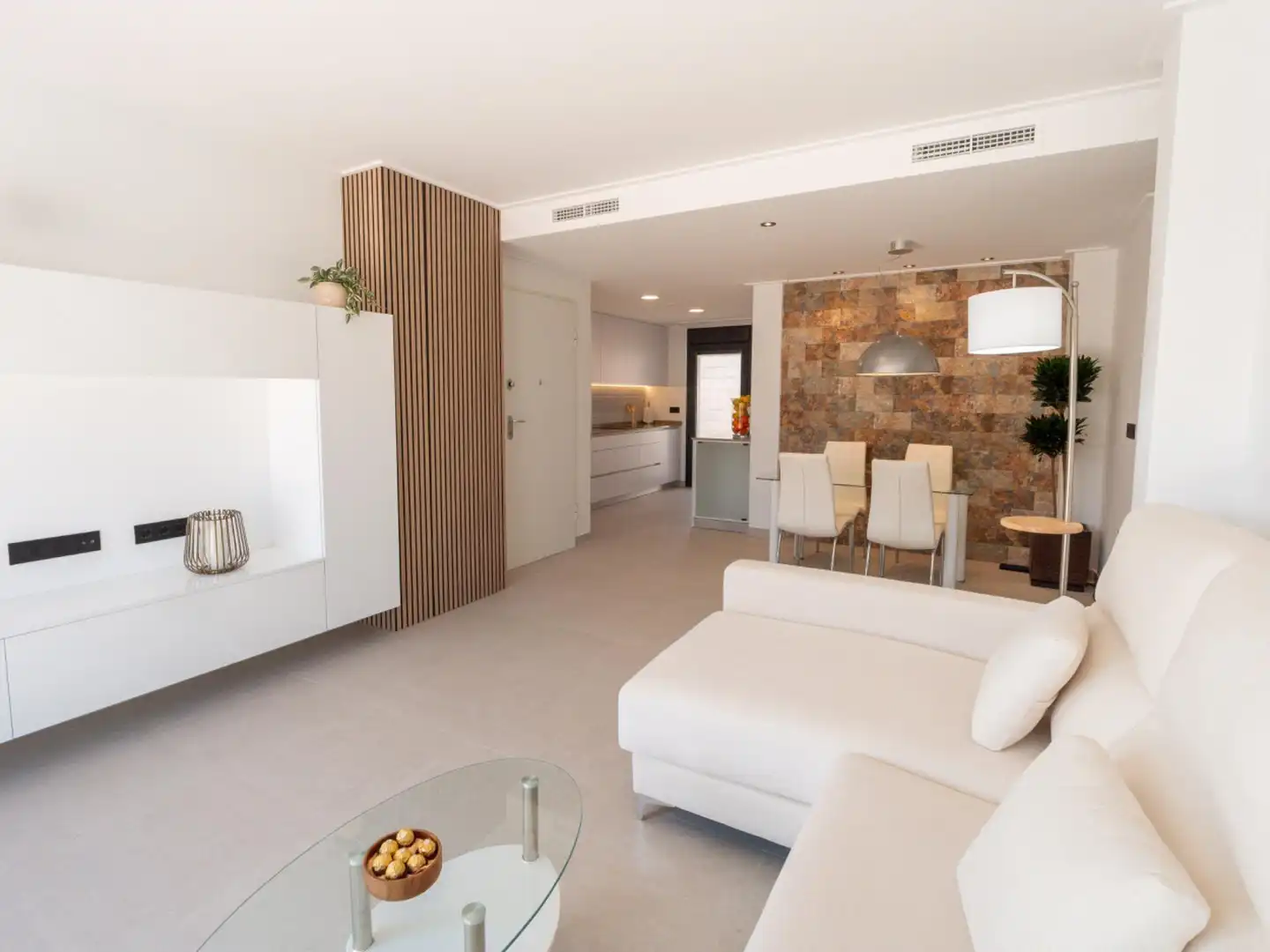 Living room of Houses for sale in Elche / Elx  with Air Conditioner, Heating and Private garden